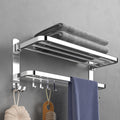 Avtoit | Contemporary Chrome Bathroom Hardware Set Polished Chrome Bathroom Set Made of Stainless Steel