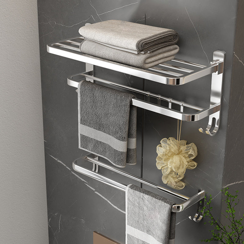 Avtoit | Contemporary Chrome Bathroom Hardware Set Polished Chrome Bathroom Set Made of Stainless Steel