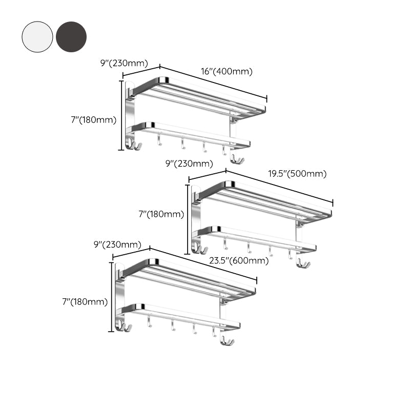 Avtoit | Contemporary Chrome Bathroom Hardware Set Polished Chrome Bathroom Set Made of Stainless Steel