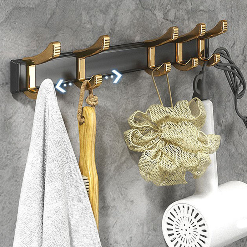 Avtoit | Contemporary Metal 6-piece Bathroom Accessory Set with Bathroom Shelf