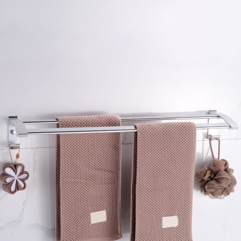 Avtoit | Modern 5-piece bathroom accessory set with triangular bath shelf