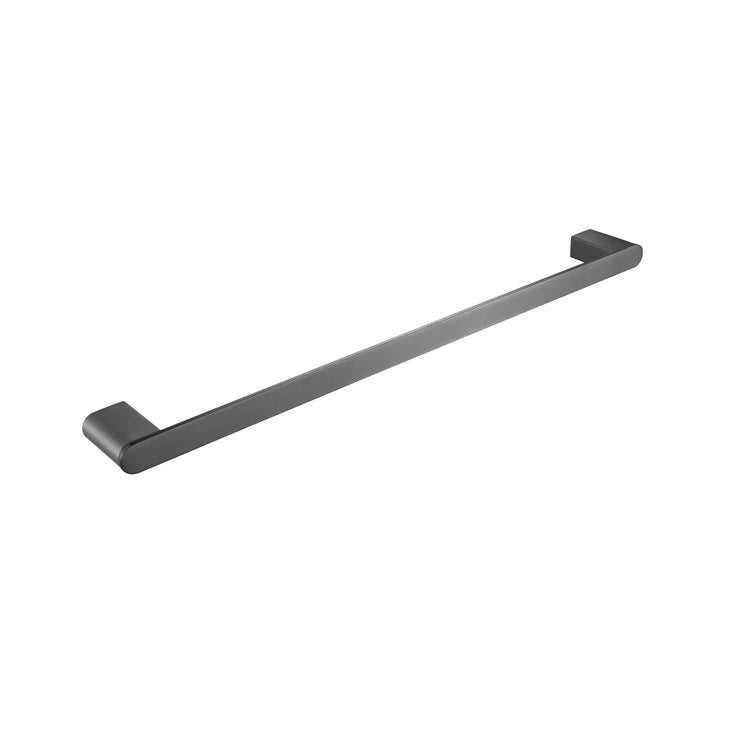 Avtoit | 5-piece modern bathroom accessory set made of stainless steel with towel rail/robe hooks/toilet paper holder