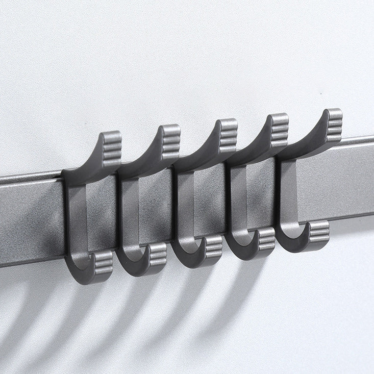 Avtoit | Contemporary Gray Bathroom Hardware Set Bathroom Shelf/Towel Bar Including Bathroom Set