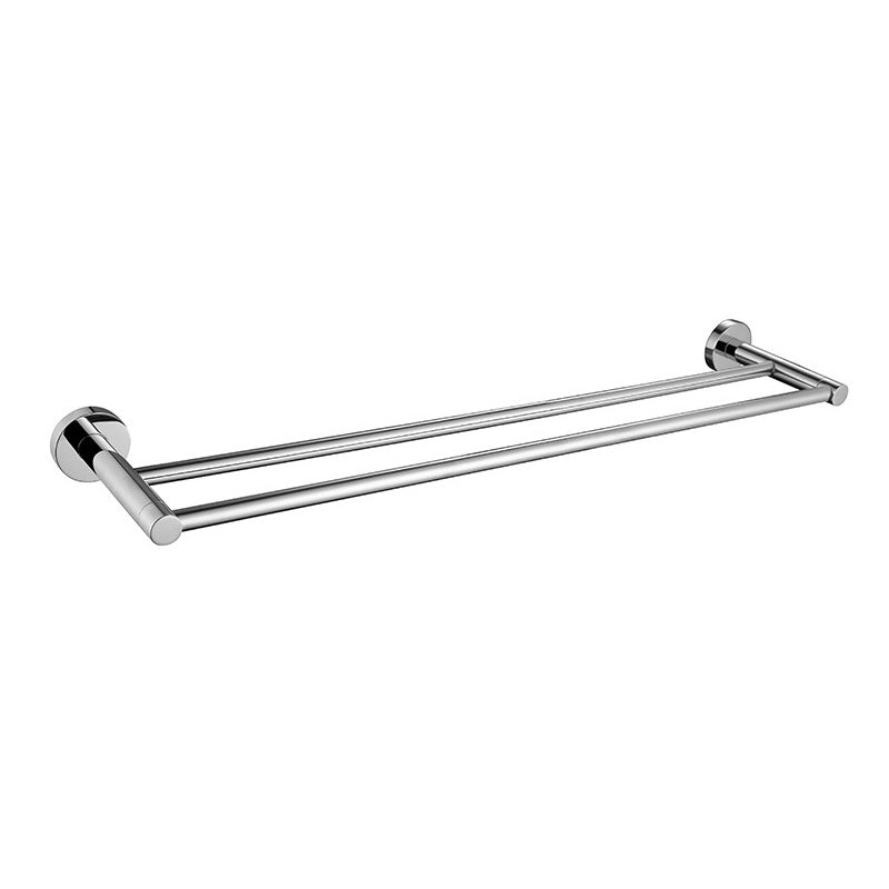 Avtoit | Polished Chrome Modern Bathroom Accessories Set with Towel Bar/Paper Holder