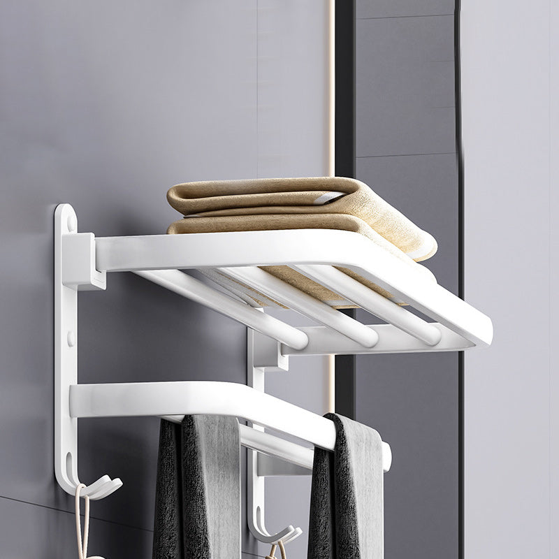 Avtoit | White contemporary bathroom accessory set stainless steel aluminum bathroom set