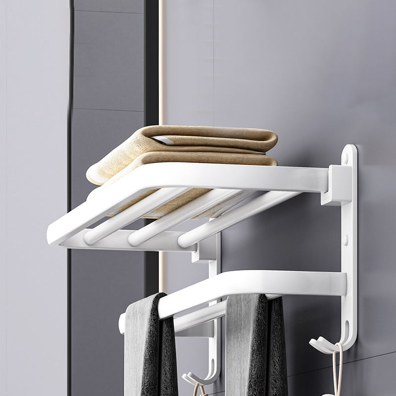 Avtoit | White contemporary bathroom accessory set stainless steel aluminum bathroom set