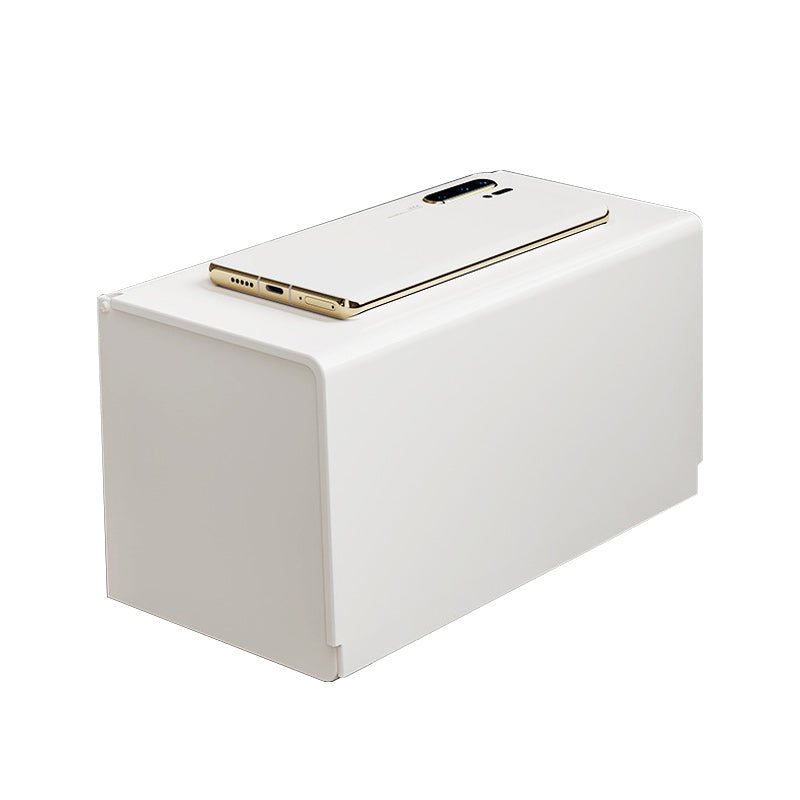 Avtoit | White contemporary bathroom accessory set stainless steel aluminum bathroom set