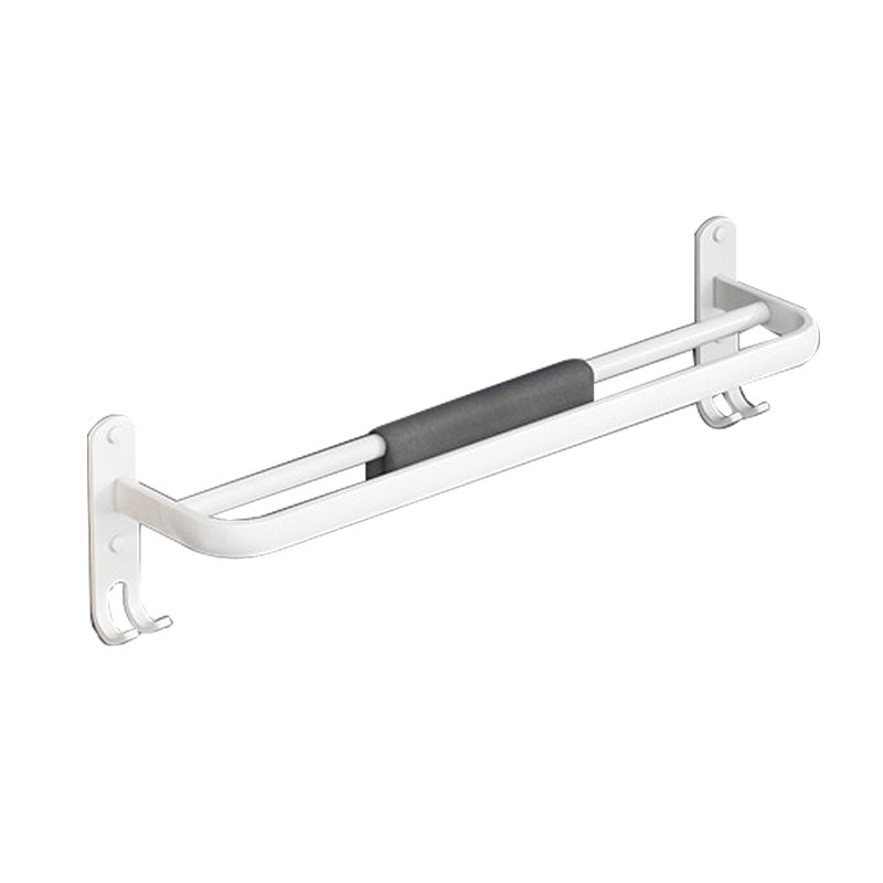 Avtoit | White contemporary bathroom accessory set stainless steel aluminum bathroom set