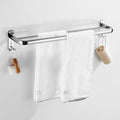 Avtoit | Modern Bathroom Set with Bathroom Shelf/Towel Bar Polished Chrome Bathroom Accessory Set