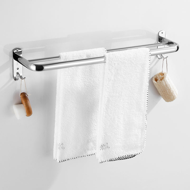 Avtoit | Modern Bathroom Set with Bathroom Shelf/Towel Bar Polished Chrome Bathroom Accessory Set