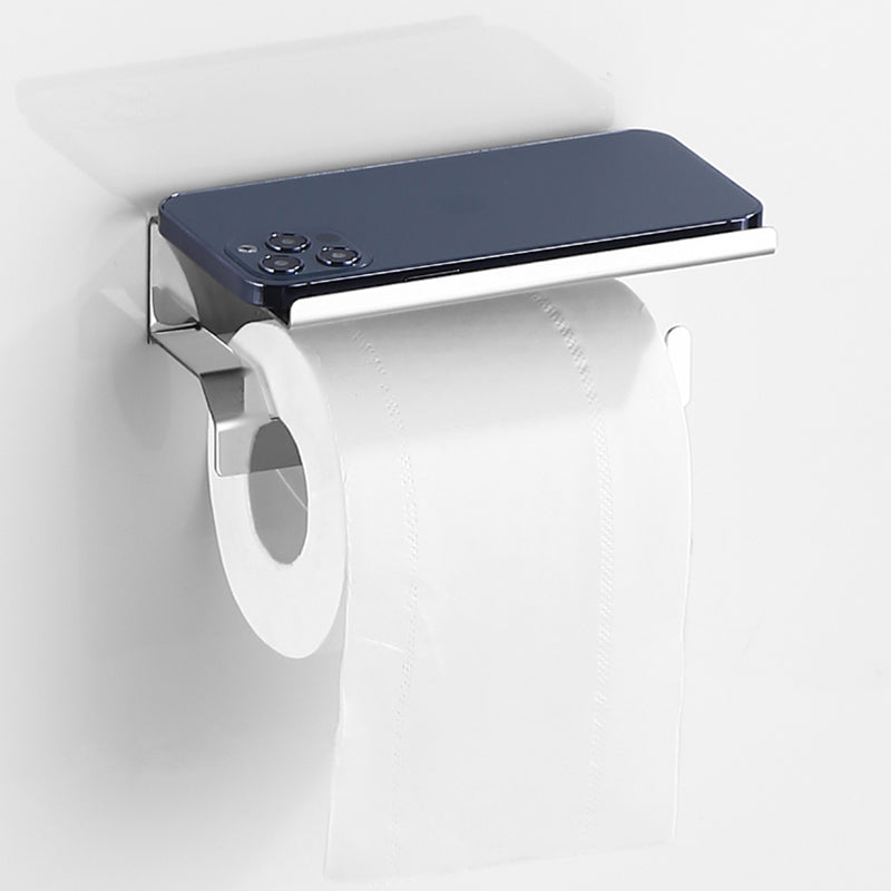 Avtoit | Modern Bathroom Set with Bathroom Shelf/Towel Bar Polished Chrome Bathroom Accessory Set