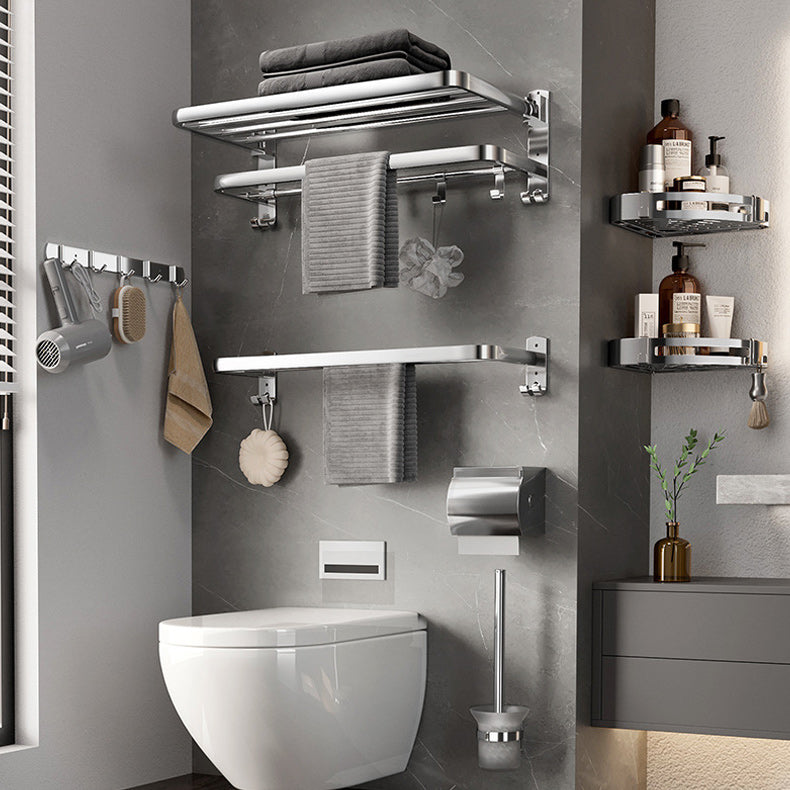 Avtoit | Modern Bathroom Accessory Set Paper Holder Bathroom Shelf Stainless Steel Bathroom Hardware
