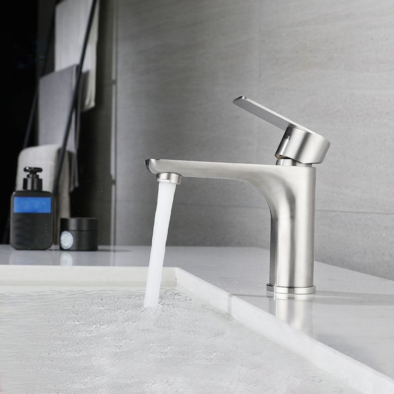 Avtoit | Modern Vessel Faucet Copper Single Handle Low Arc Vessel Faucet for Home