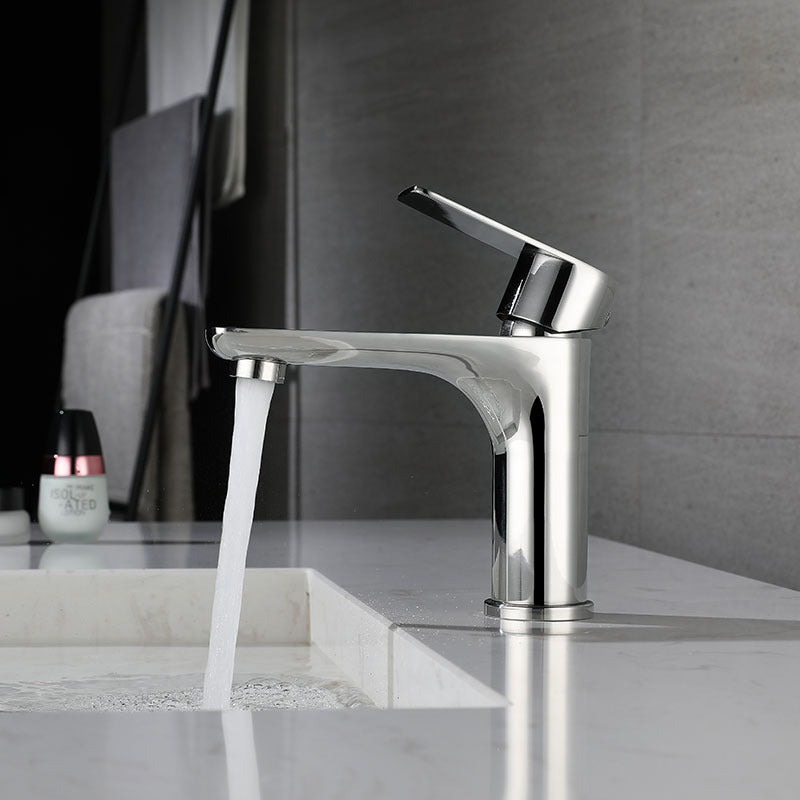 Avtoit | Modern Vessel Faucet Copper Single Handle Low Arc Vessel Faucet for Home