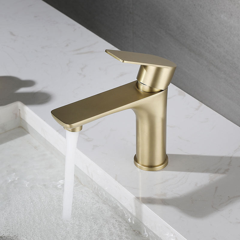 Avtoit | Modern Vessel Faucet Copper Single Handle Low Arc Vessel Faucet for Home