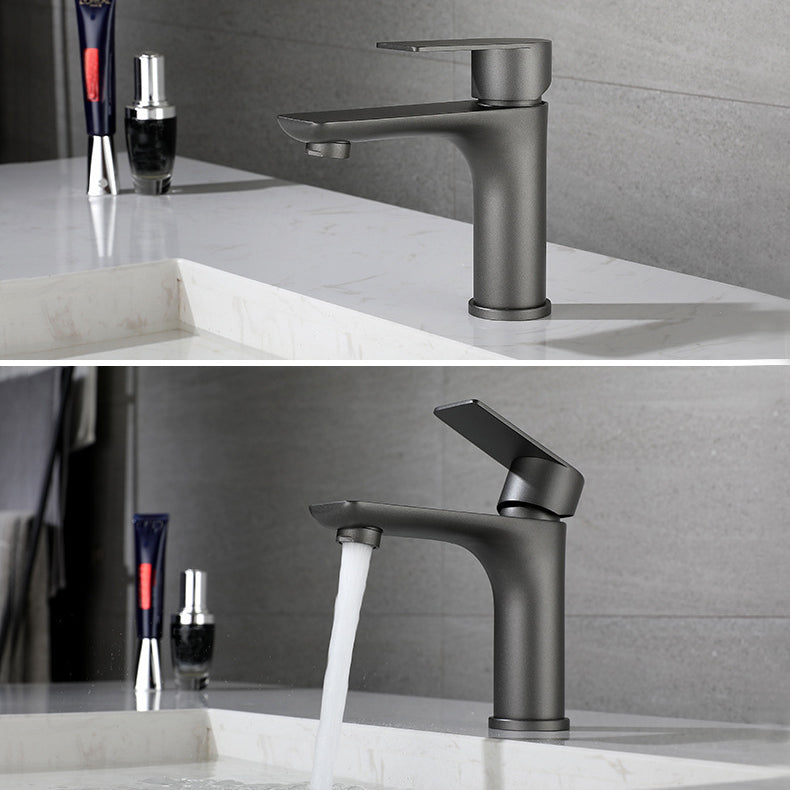Avtoit | Modern Vessel Faucet Copper Single Handle Low Arc Vessel Faucet for Home