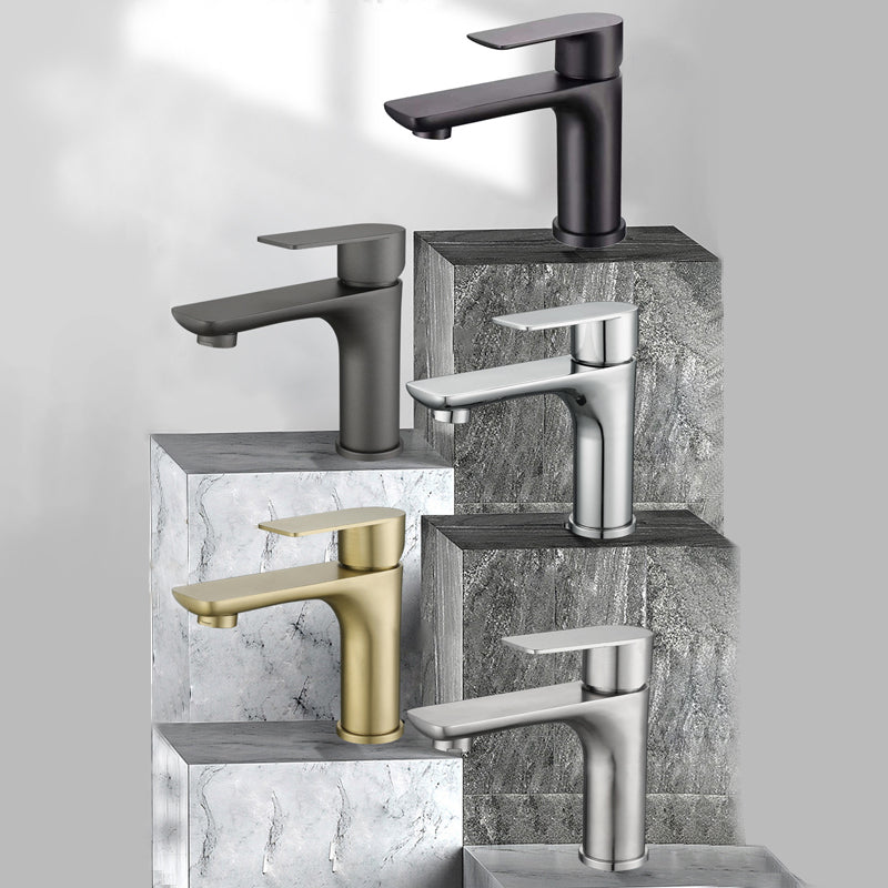 Avtoit | Modern Vessel Faucet Copper Single Handle Low Arc Vessel Faucet for Home