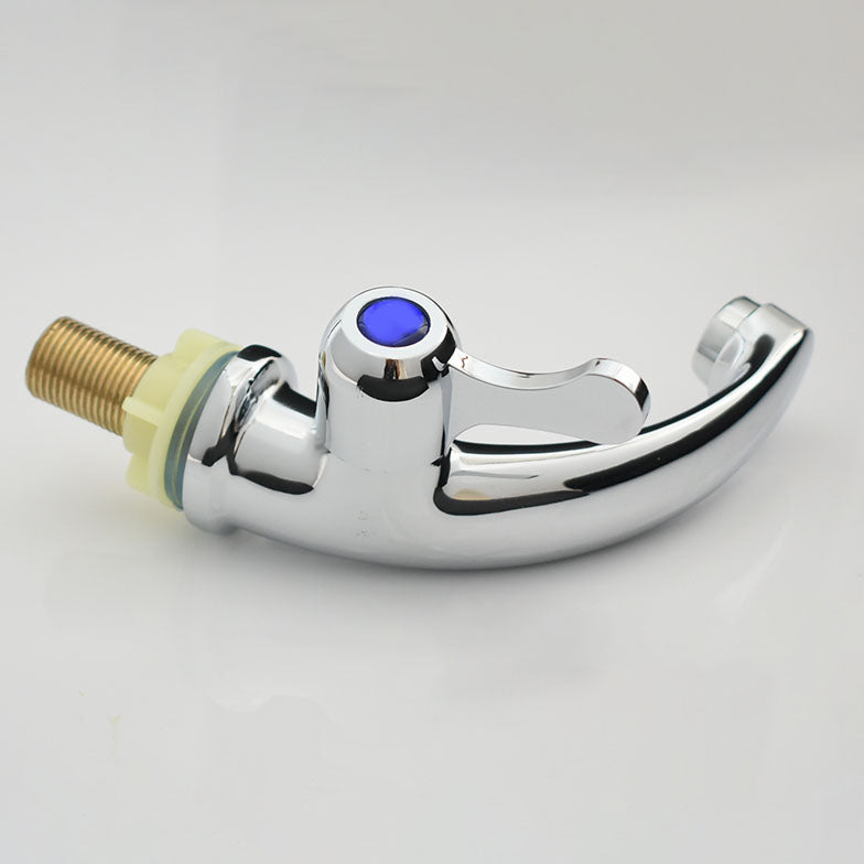 Avtoit | Modern bathroom faucet chrome knob handle with water hose sink faucet