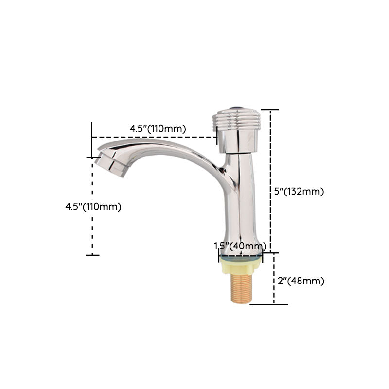Avtoit | Modern bathroom faucet chrome knob handle with water hose sink faucet