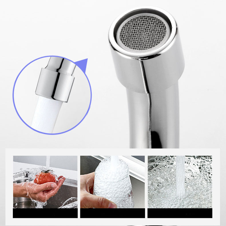 Avtoit | Modern Center Set Mixer Tap Chrome 2 Knob Handles Swivel Spout Basin Mixer Tap