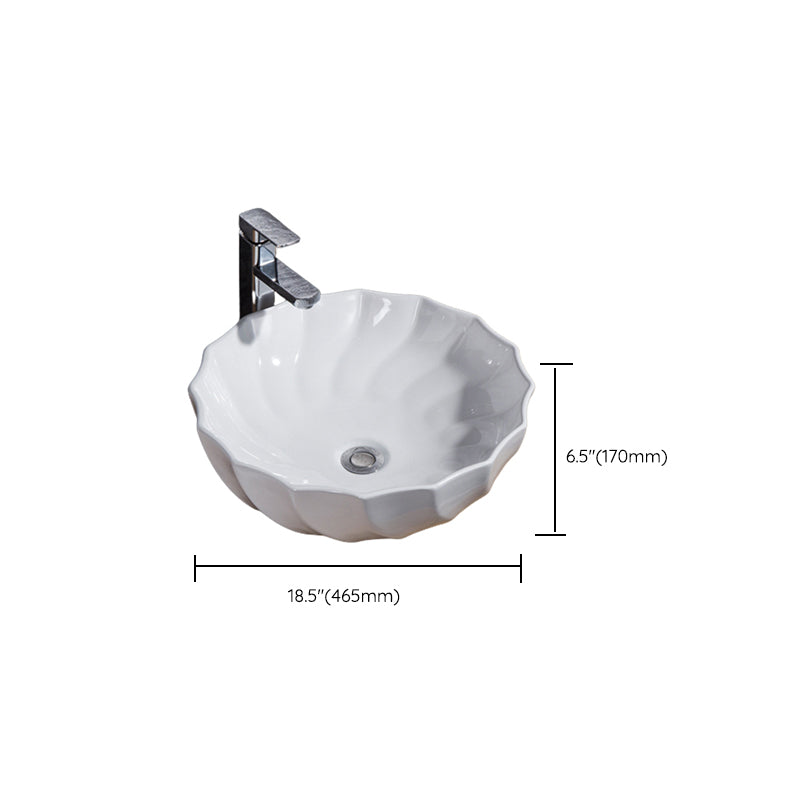Avtoit | Modern Sink Solid Color Porcelain Sink