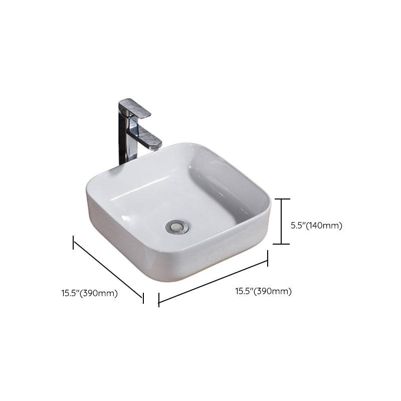 Avtoit | Modern Sink Solid Color Porcelain Sink