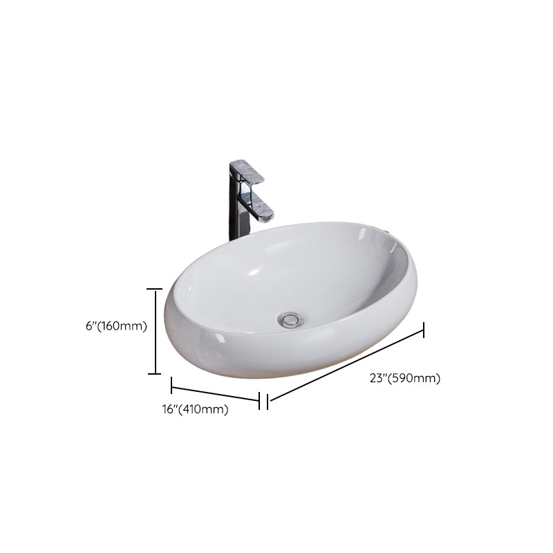 Avtoit | Modern Sink Solid Color Porcelain Sink