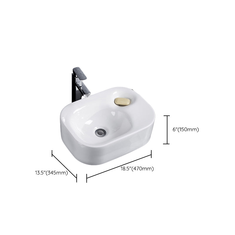 Avtoit | Modern Sink Solid Color Porcelain Sink