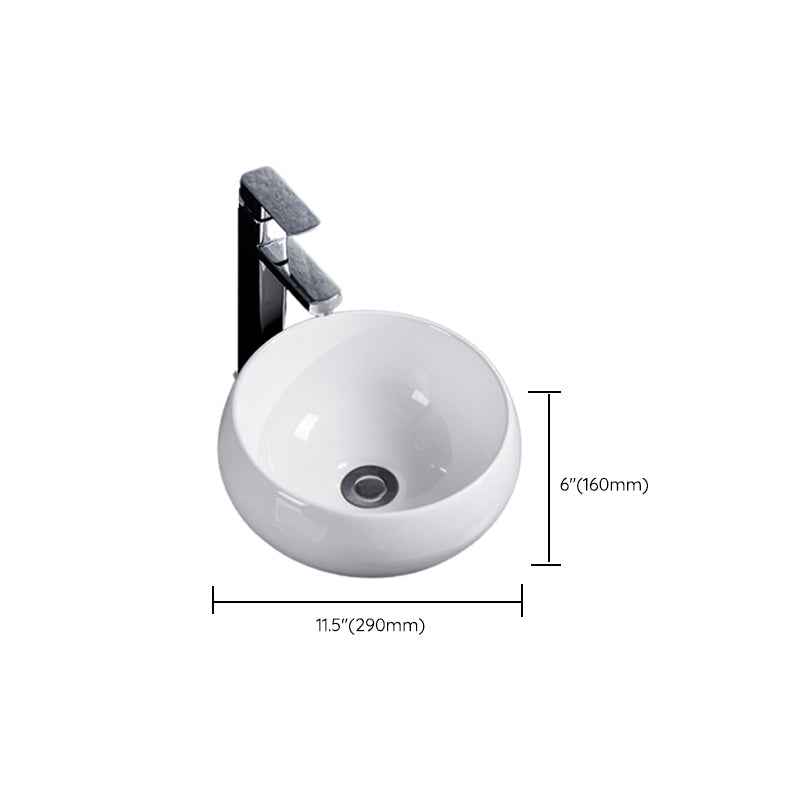 Avtoit | Modern Sink Solid Color Porcelain Sink