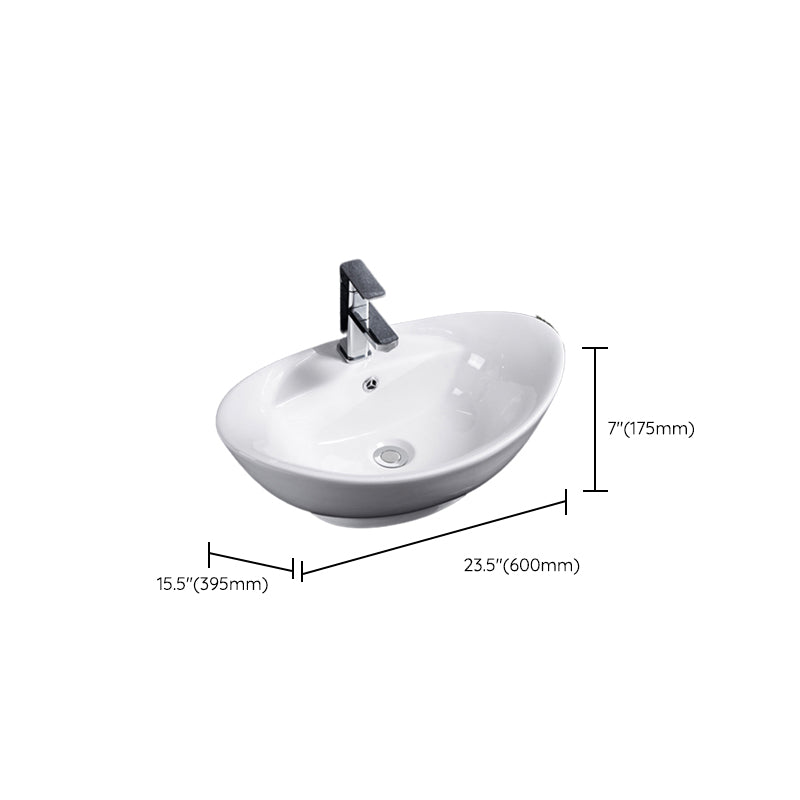Avtoit | Modern Sink Solid Color Porcelain Sink