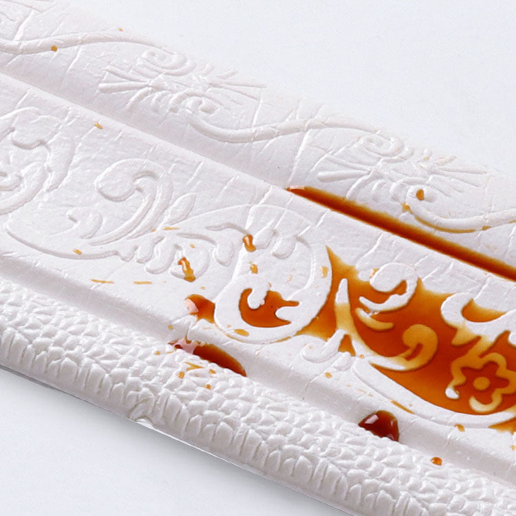 Avtoit | Modern Baseboards 3D Embossing Baseboard PVC Stereo Base Set of 1