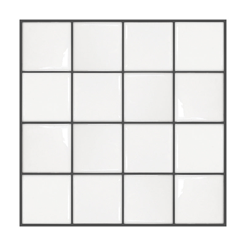 Avtoit | Pattern Matte Color Stone Peel and Stick Mosaic Tile Peel and Stick Tile Set of 2