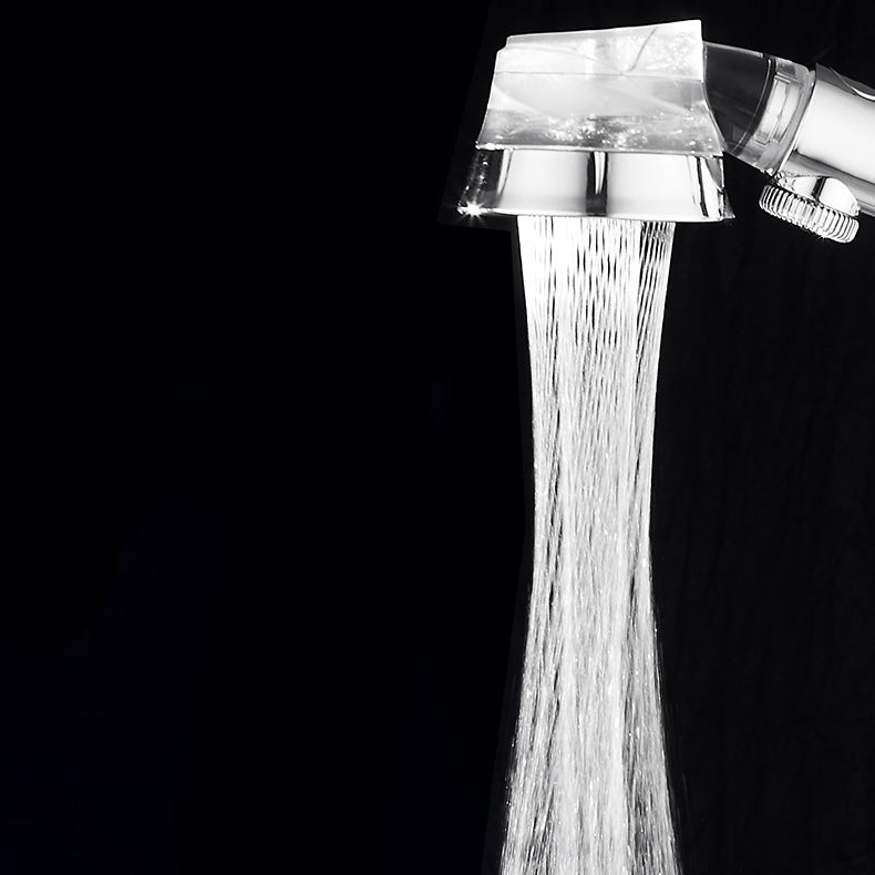 Avtoit | Modern Standard Shower Head Round Metal Adjustable Spray Pattern Shower Head