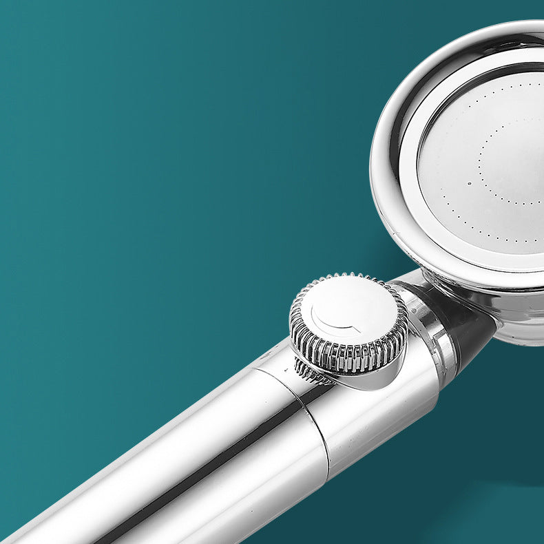 Avtoit | Modern Standard Shower Head Round Metal Adjustable Spray Pattern Shower Head
