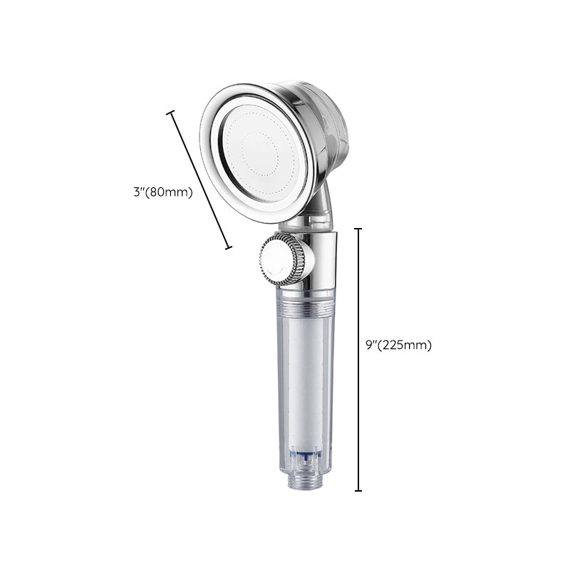 Avtoit | Modern Standard Shower Head Round Metal Adjustable Spray Pattern Shower Head