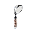 Avtoit | Modern Handheld Shower Head Round Filter Ball Spray Head in Silver