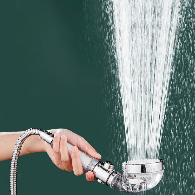 Avtoit | Modern Handheld Shower Head Round Filter Ball Spray Head in Silver