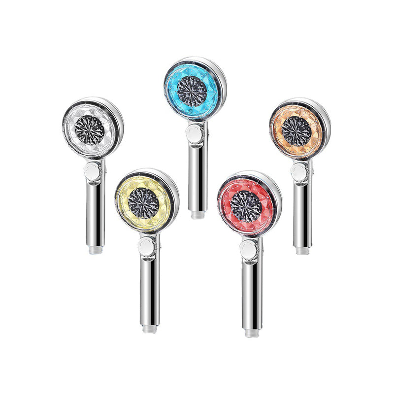 Avtoit | Contemporary Handheld Shower Head Round Filter Ball Spray Head With Digital Display