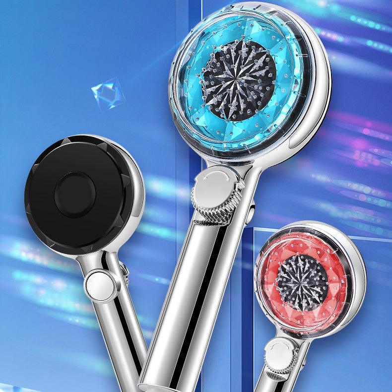 Avtoit | Contemporary Handheld Shower Head Round Filter Ball Spray Head With Digital Display