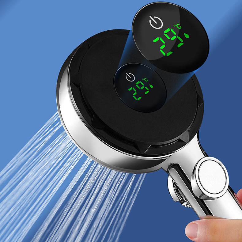 Avtoit | Contemporary Handheld Shower Head Round Filter Ball Spray Head With Digital Display
