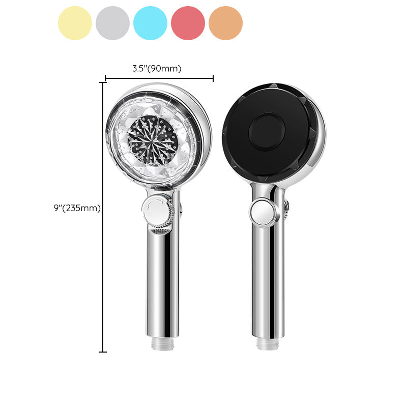 Avtoit | Contemporary Handheld Shower Head Round Filter Ball Spray Head With Digital Display