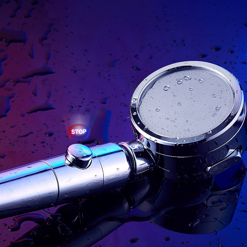Avtoit | Contemporary Handheld Showerhead Round 3 Setting Sprayhead in Silver