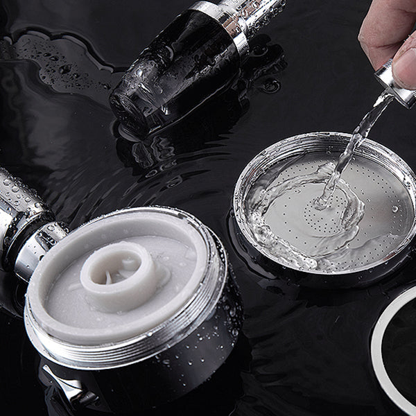 Avtoit | Contemporary Handheld Showerhead Round 3 Setting Sprayhead in Silver