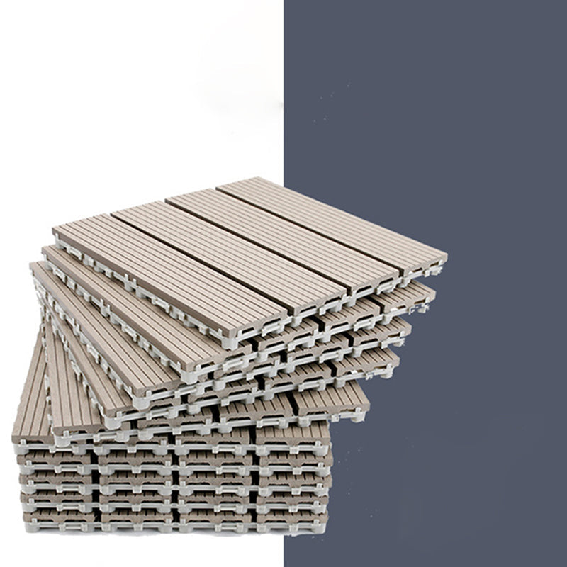 Avtoit | Traditional Floor Tiles Solid Color Click-Lock Flooring Tiles