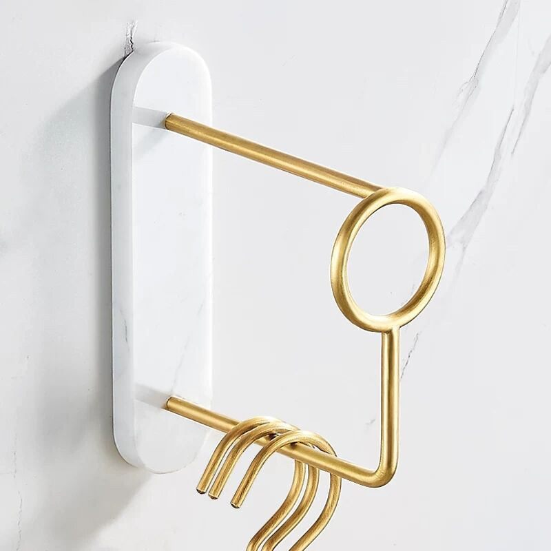 Avtoit | Modern bathroom accessories as a single piece or as a set in marble and metal