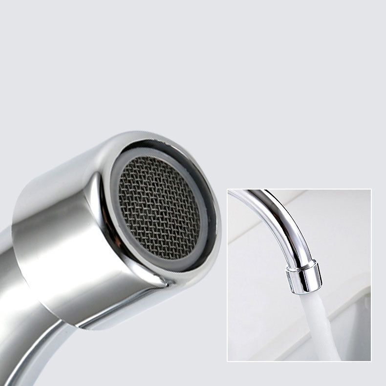 Avtoit | High Arch Brass Bathroom Faucet Double Handle Basin Tap
