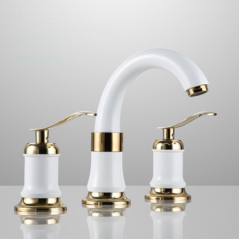 Avtoit | Modern Vessel Faucet Metal Lever Handles Low Arc Vessel Faucet for Home