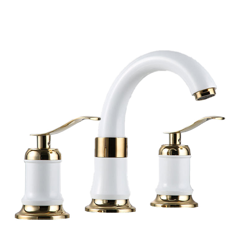 Avtoit | Modern Vessel Faucet Metal Lever Handles Low Arc Vessel Faucet for Home