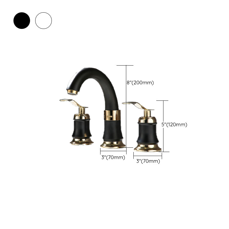 Avtoit | Modern Vessel Faucet Metal Lever Handles Low Arc Vessel Faucet for Home