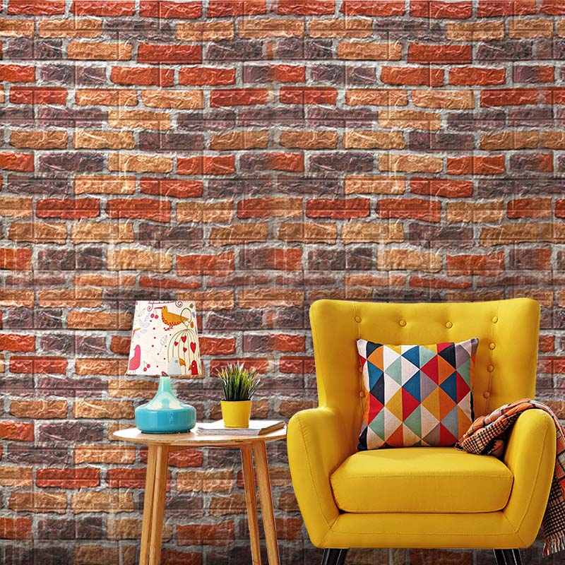 Avtoit | Industrial Wall Plank 3D Print Bathroom Living Room Wall Panels Set of 10